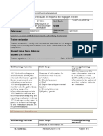 Skill Outcomes & Scope Covered