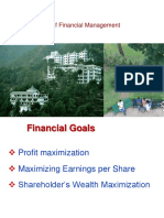 MST531: Goals of Financial Management