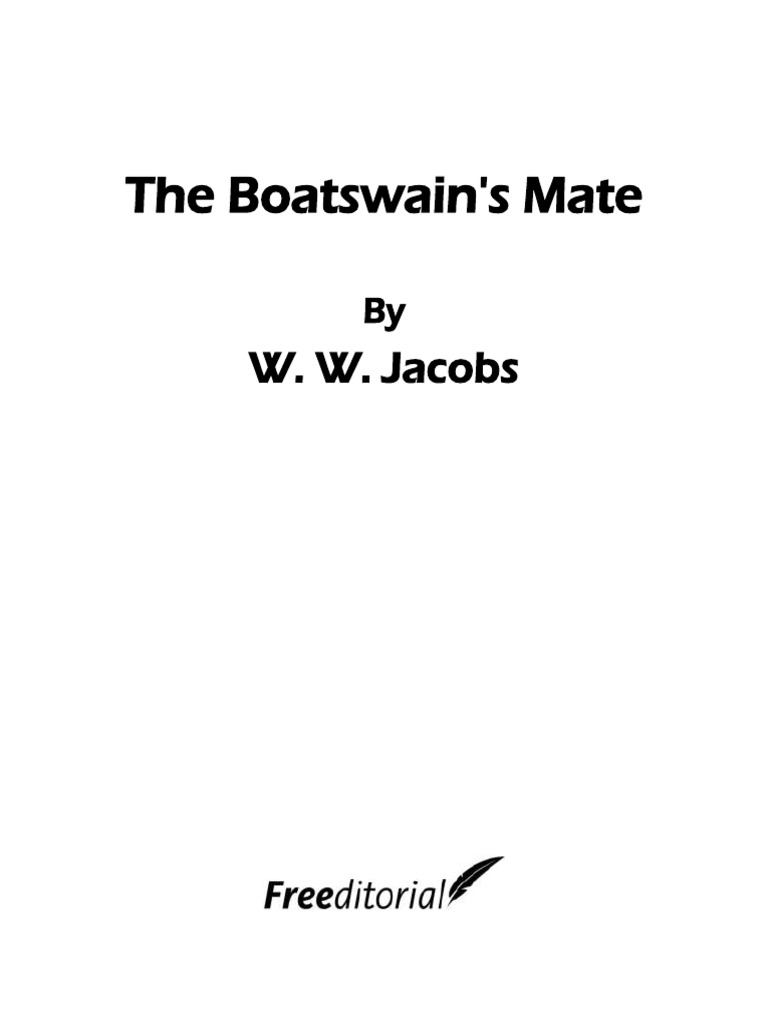 The Boatswain's Mate W. W. Jacobs PDF