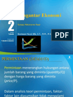 PE - 02 - Konsep Mekanisme Pasar