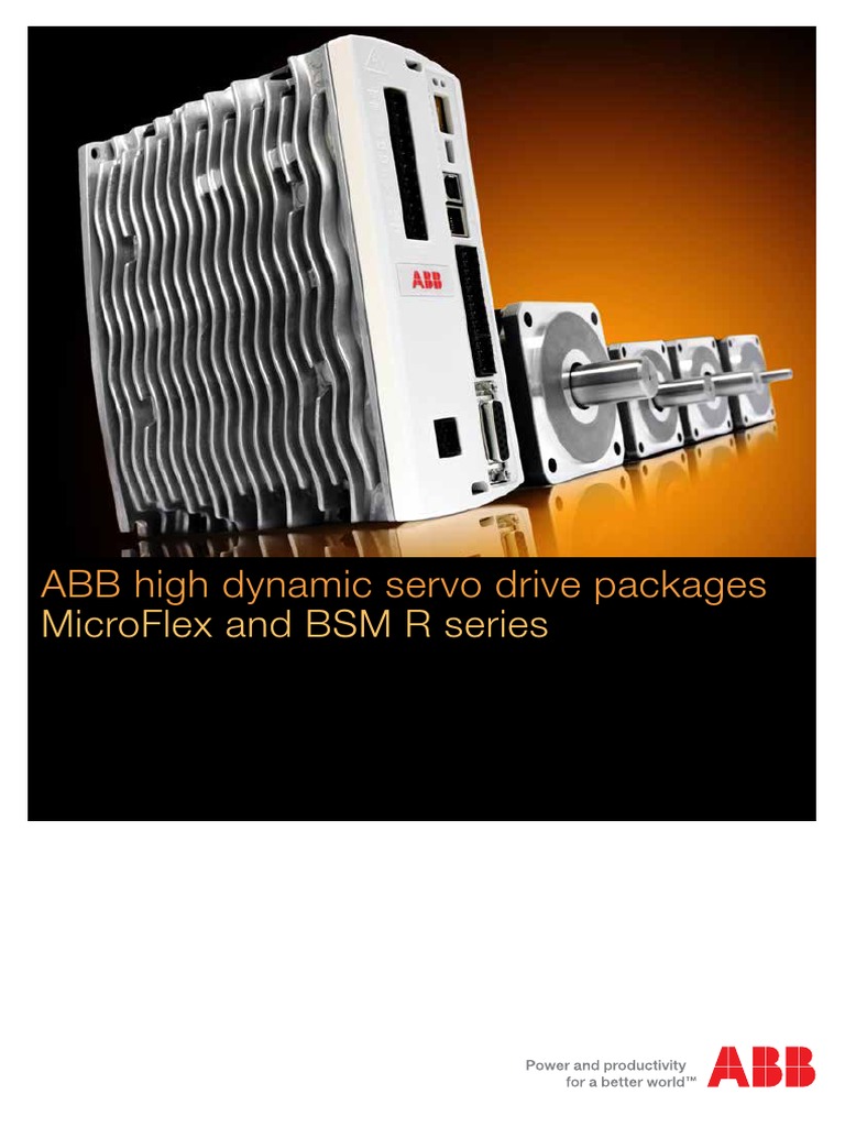 Abb High Dynamic Servo Drive Packages: Microflex and BSM R Series | PDF ...