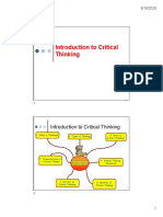 Critical Thinking Chapter 1