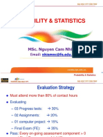 FPT University Can Tho Probability & Statistics Course