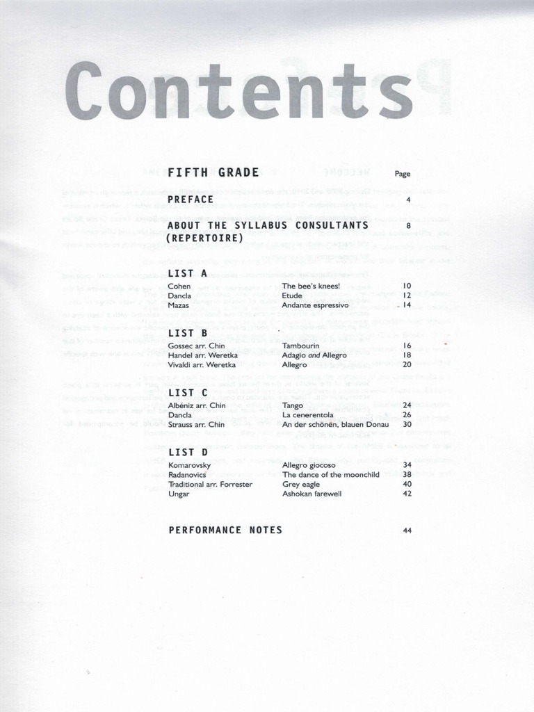 AMEB Grade 5 Allegro | PDF