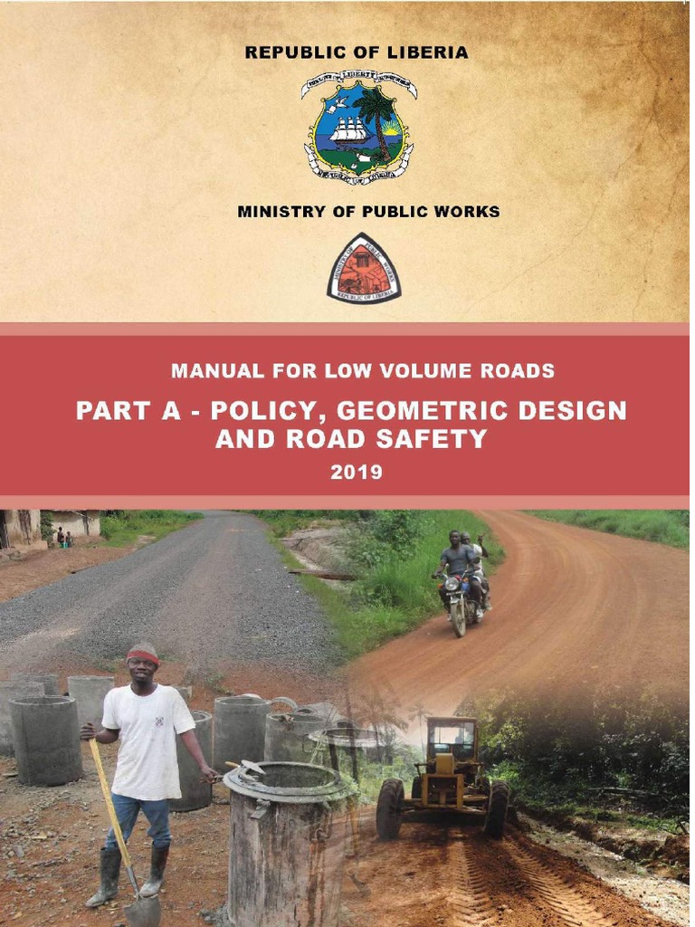 The Manual For Low Volume Roads Part 1 | PDF | Road | Litre