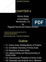 Amino Acids: To Accompany Biochemistry, 2/e by Reginald Garrett and Charles Grisham
