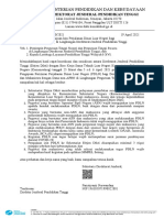 Surat Edaran Mekanisme PDLN-DIKTI2021
