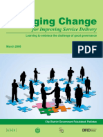 01 - Managing Change for Improving Service Delivery