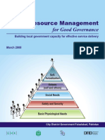 02 - Human Resource Management for Good Governanace