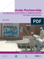 11 - Public Private Partnerships in Education From Policy To Implementaion
