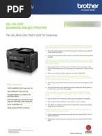 Brother MFC J3930DW Datasheet