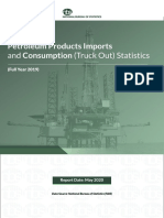 Petroleum Products Importation and Consumption (Truck Out) - Full Year 2019
