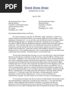 Senators Grassley and Johnson Letter Re FBI Brefing On VP Biden Investigation