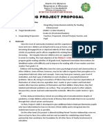 Reading Project Proposal: I. Project Summary Information