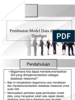 Pert - 4-Pembuatan Model Data Dan Desain Database