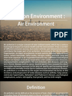 Pollution Environment - Air Environment