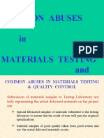 Malpractices in QC & Testing-1A