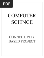 Class 12 Computer Science Project Python | PDF | Python (Programming ...
