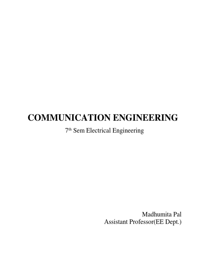 6725all 7th Semester Electrical Engineering | PDF | Frequency ...