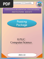 2nd Puc Computer Science Notes PDF (5 Marks Questions and Answers ...