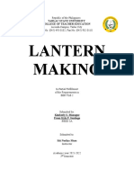 Lantern Making: Republic of The Philippines Lucinda Campus, Tarlac City Tel. No. (045) 493-0182 Fax No. (045) 982-0110