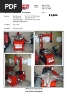 Download Coats 5060A Tire Changer by bgood360 SN56710902 doc pdf