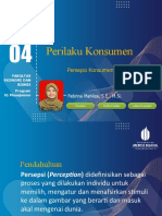 Modul 4 - Persepsi Konsumen