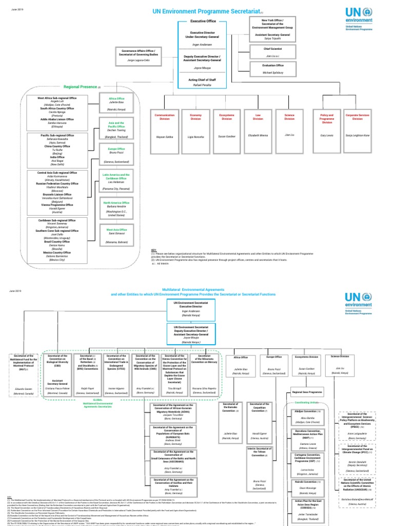 UN Environment Programme Secretariat: Regional Presence | PDF | United ...