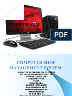 PPT of Computer Shop
