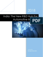 India - The New R&D Hub For Automotive Industry