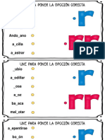 ROTACISMO Palabras Con R y RR FICHAS DE TRABAJO