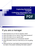 4 Capturing Marketing Insights Collecting Information and Forecasting Demand