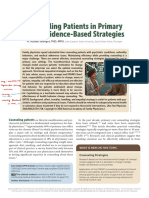 Counseling Patients in Primary Care: Evidence-Based Strategies