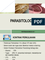 Pertemuan 1 - Pendahuluan Parasitologi 1