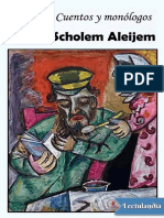 Cuentos y Monologos - Scholem Aleijem