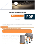 HSE Management system