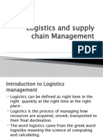 Logistics and Supply Chain Management Unit 1 Chapter 1