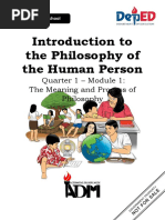 PHILO - Q1 - Mod1 - Doing Philosophy PDF | PDF | Reason | Dialectic