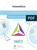 Orientaciones - Estudiante - Matematica Fase 2 Semana 3, 4 Y5