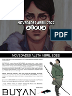 Novedades Aleta-Desfiladero Abril 2022