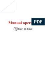 Manual Staff on Time