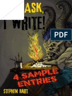 I Write!: 4 Sample Entries