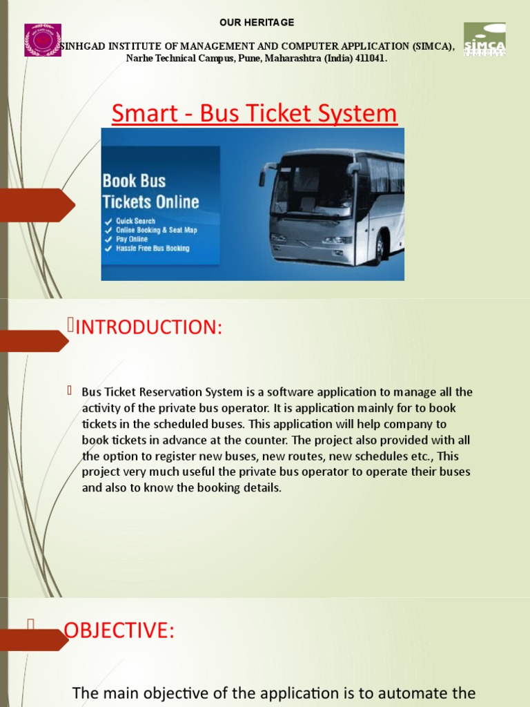 Smart Bus Ticket Booking System | PDF | Bus | Usability