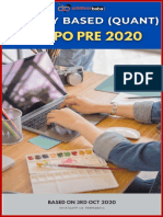 AB Memory Based IBPS PO PRE Quantitative Aptitude - 3rd Oct 2020