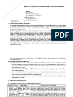 N° 4 Programación Curricular Anual Del 1º Al 5º de Secundaria 2022 Religión