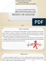 Competitivitatea in Mediul de Afaceri