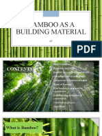 Bamboo As A Building Material