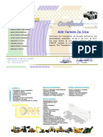 Certificado Direção Defensiva - Aldir Ferreira Da Silva 2020