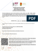 Certificado Bachillerato General Chiapas