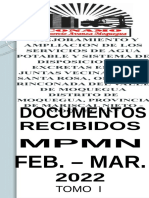 Lomo Documentos Recibidos - Noviembre